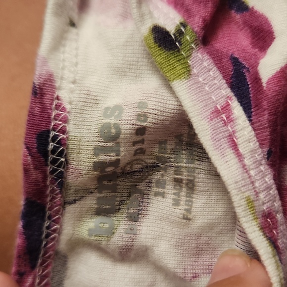 12-18M Purple Floral Onsie & Leggings 2 pc Set - Picture 5 of 5